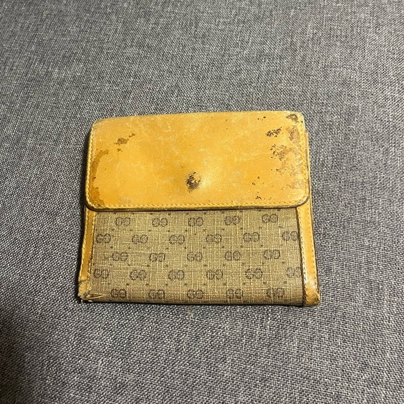 Gucci Clip Wallet Vintage Khaki 035001 - Picture 5 of 11